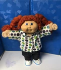 Vintage 1978-1982 Cabage Patch Doll 16" Tall Orange Hair and Blue Eyes,