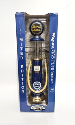 #ad Wayne Gas Pump Replica Limited Edition Die Cast Metal FORD BENZOL $19.98
