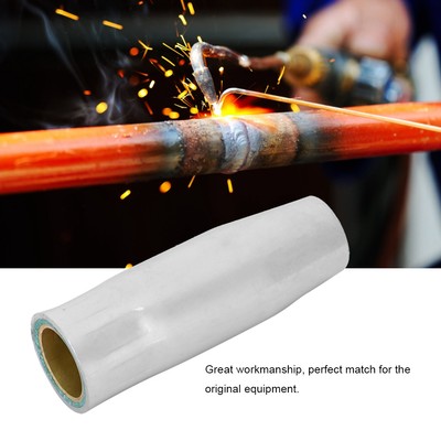 10Pcs Welding Torch Nozzle Shield Cup Copper Schweißer Verbrauchsmaterialie AK
