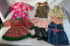 Our Generation doll clothes lot/fits 18" American girl Dress Boots And More
