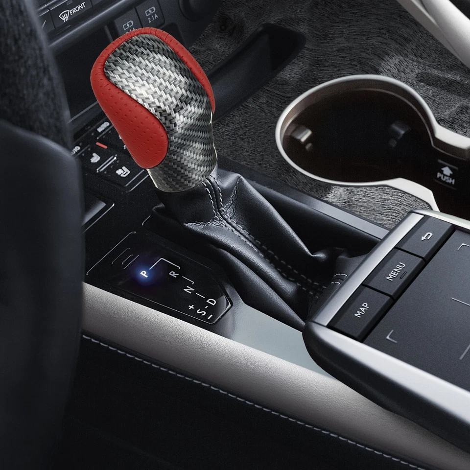 Carbon Fiber Style Gear Shift Knob for Lexus ES350 GS350 GX IS300 NX300 RC RX450 - Image 4 of 4