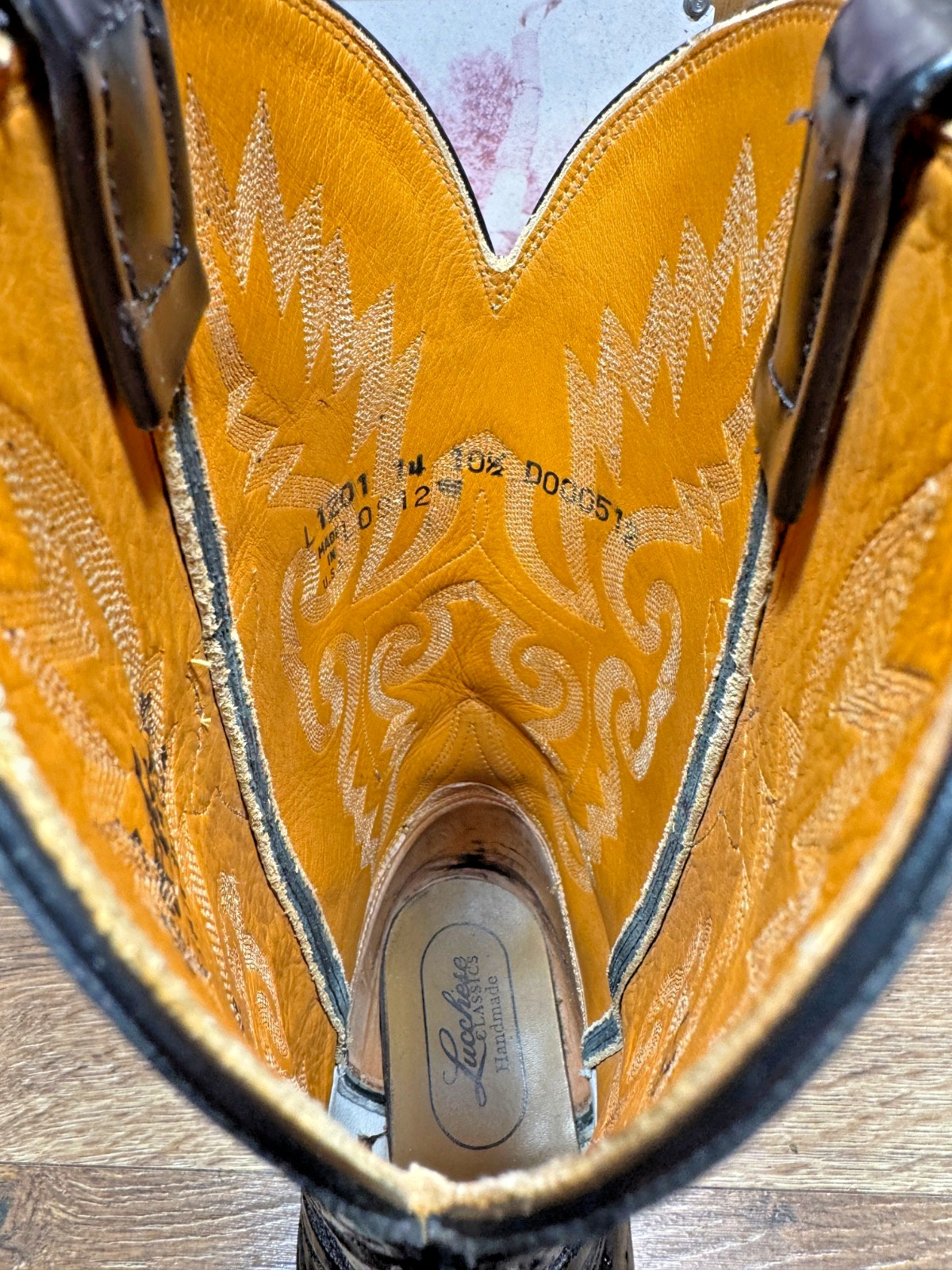 LUCCHESE CLASSICS EXCELLENT CONDITION EXOTIC OSTR… - image 13