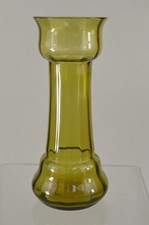 8. ALTE HYAZINTHEN VASE AUS SAMMLUNG - HANDARBEIT AUS GLAS UM 1910 / 1930