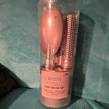 Professional Quality 5PC Hair Brush Set Pink for All Hair Types