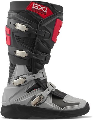 Gaerne GX1 Evo Motocross Stiefel, schwarz/weiß/grau, 45