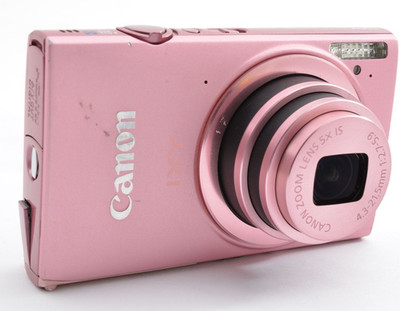 Canon IXY 430F Pink 16.1MP Compact Digital Camera Wi-Fi 5x Optical