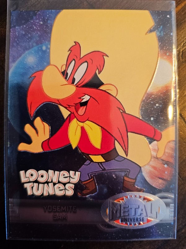 2024 Fleer Retro Looney Tunes Yosemite Sam Metal Universe 1997-98 Retro #RMU-2