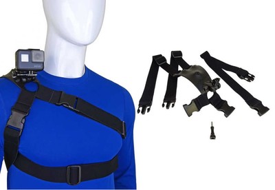Shoulder Chest Hip Harness for Action Camera Compact Camera Camcorder STM360 JPN