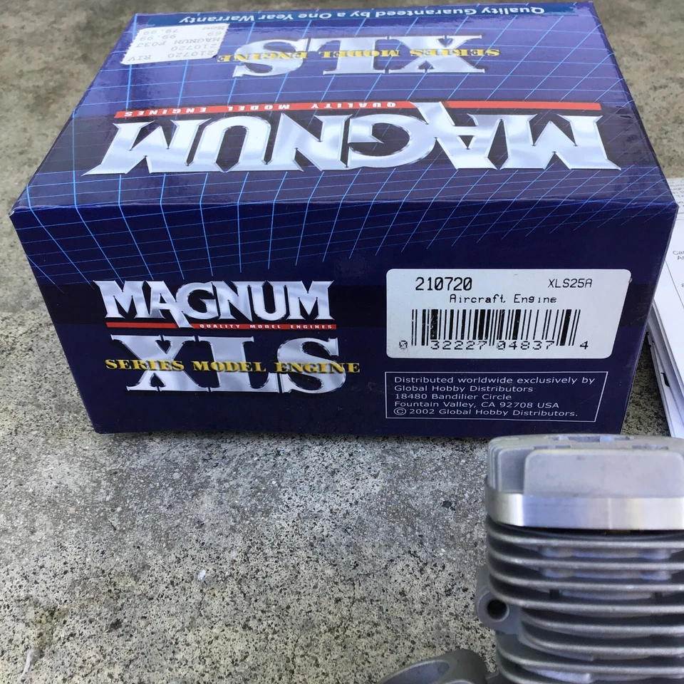 Magnum Quality Engines XLS Series .25 Model Engine - XLS25A - 210720 w/Paperwork - Image 2 of 4