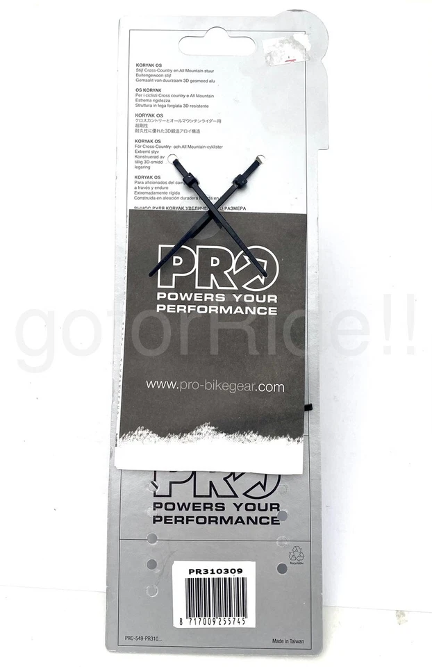 New Shimano PRO KORYAK Bike Stem,1-1/8",+/- 10 Degree, 31.8x110mm,Brown/Black - Image 3 of 4