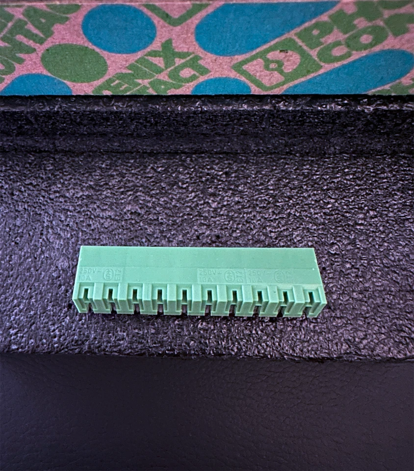 MSTB 2.5/10-GU 1783465 Phoenix Contact PCB Header 10 Positions 5mm Pitch 10A - Image 2 of 4