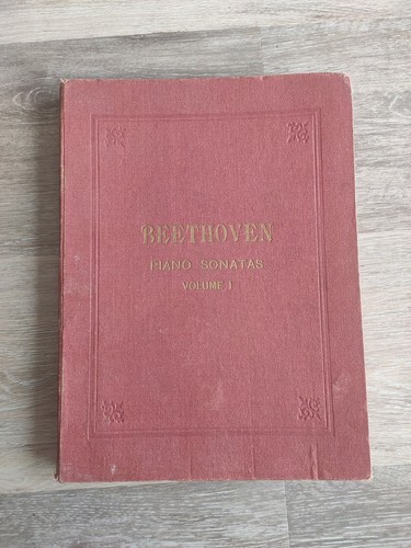 Beethoven Piano Sonatas Volume 1 VERY RARE