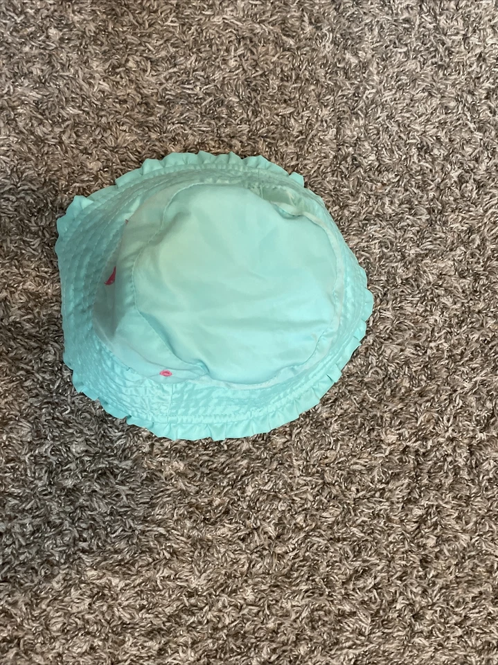 Chapéu de Natação Uvskinz 3T Animais Teal Gato Tartaruga Rosa UPV 50+ Roupa de Sol Chapéu de Piscina Verão - Imagem 3 de 4