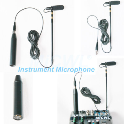 Condenser Instrument Professional Microphone MiCWL AK48 5m cable + XLR Phantom