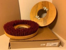 14" CARLISLE ROTARY SCRUB BRUSH 36873314 .070" GRIT ROUND STRIPPING