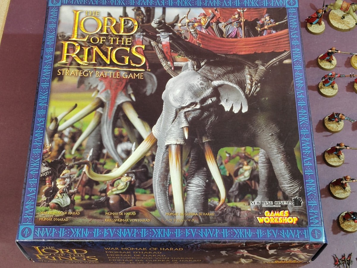 Warhammer Il Signore Degli Anelli - Mumak Di Harad (Games Workshop) Usato Per LOTR