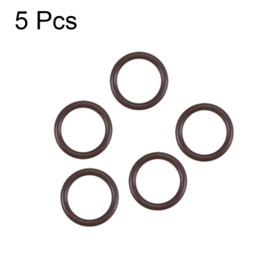 50 Pack Nitrile Rubber O-Rings - 16mm OD 14mm ID 1mm Width Sealing Gaskets