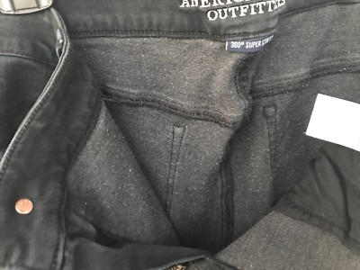 Jegging American Eagle Taille Haute, Noir Délavé, 20R, Super Stretch, Neuf Sans étiquette