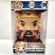 POP Demon Slayer Boneco de vinil Funko Kyojuro Rengoku (pacote com caixa  protetora compat vel), multicolorido, 9,5 cm