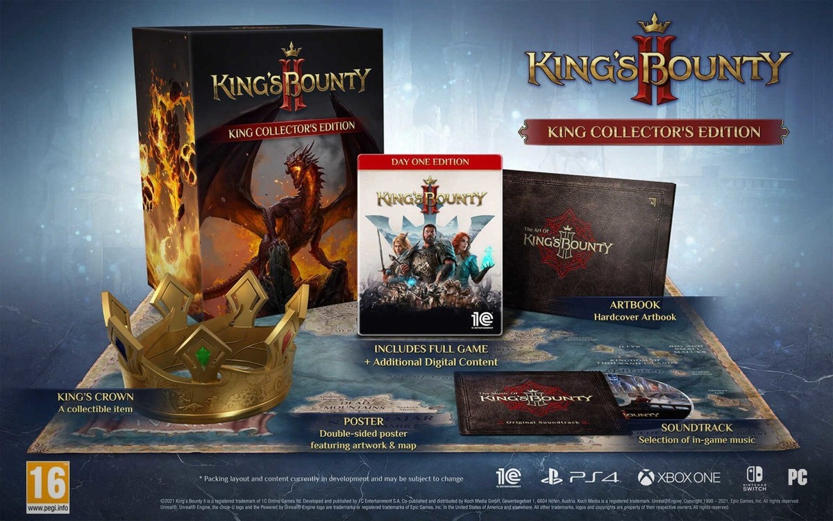 KING'S BOUNTY II KING COLLECTOR'S EDITION - Xbox One - Xbox Series