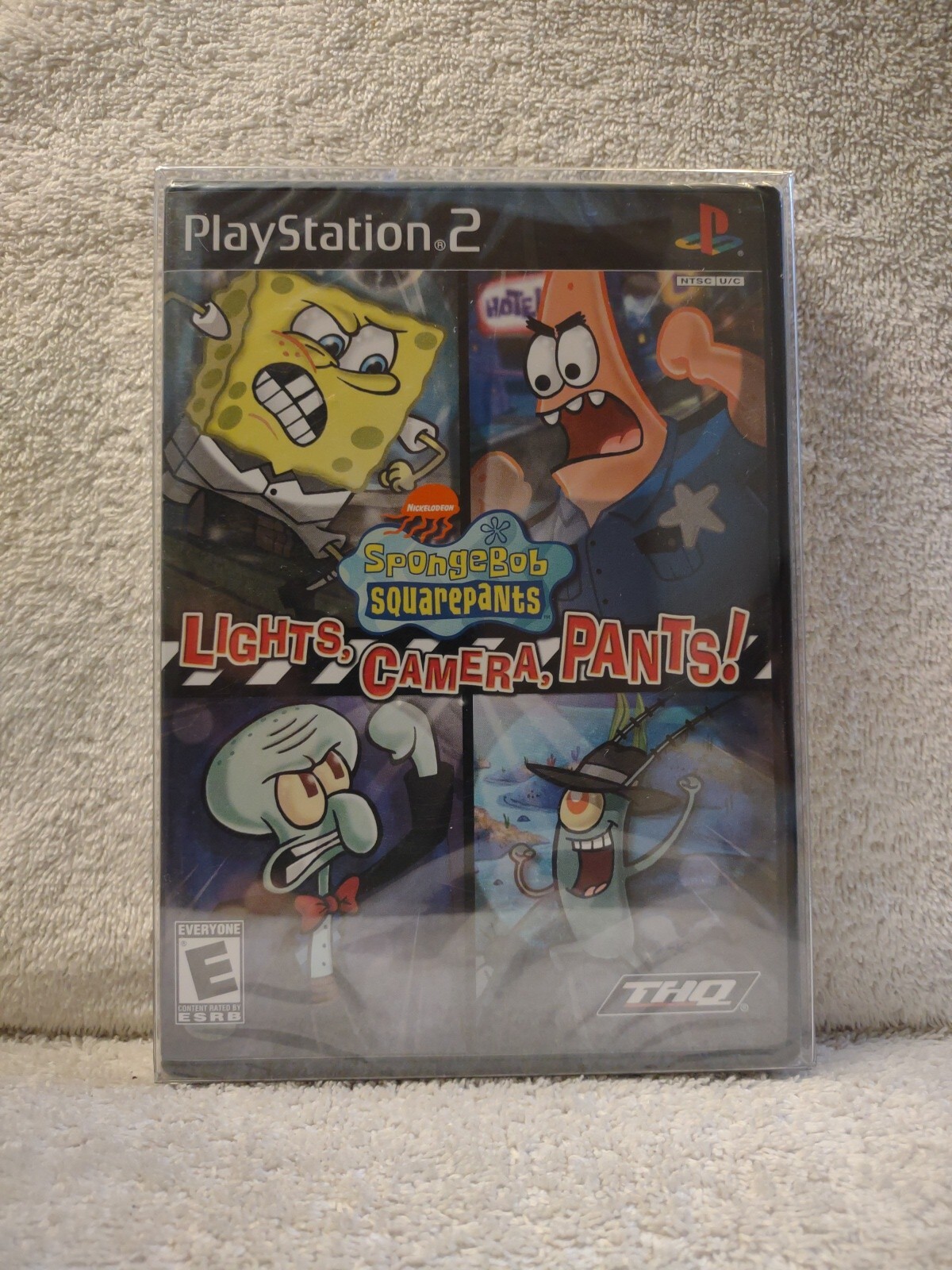 SpongeBob SquarePants Lights, Camera Pants (PS2, 2005) *BRAND NEW