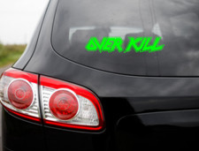 Overkill Logo Vinyl Sticker Decal Heavy Metal Church Band Car Bumper Exciter Overkill Logo Vinyl Sticker Decal Heavy Metal Church Band Car Bumper Exciter