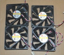 4 Y.S. TECH DC BRUSHLESS FAN FD128015LL FOR COMPUTERS UPS BATTERY BACKUPS ETC