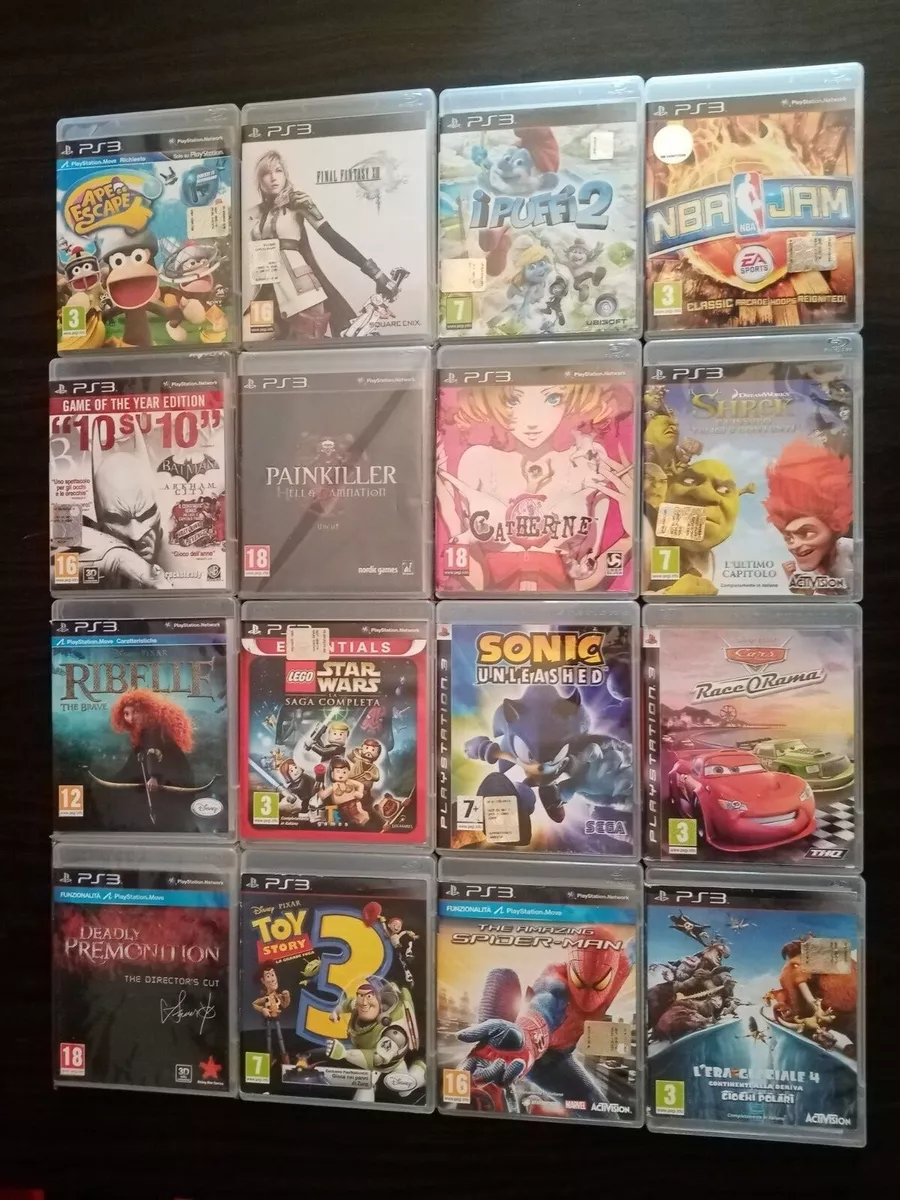 Giochi PS3 diversi titoli Playstation 3 videogiochi assortiti entra e  scegli! - Shopping.com