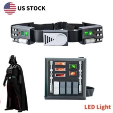 US STOCK Star Wars Darth Vader Belt & Chest Plate with Led Lights Cosplay Props