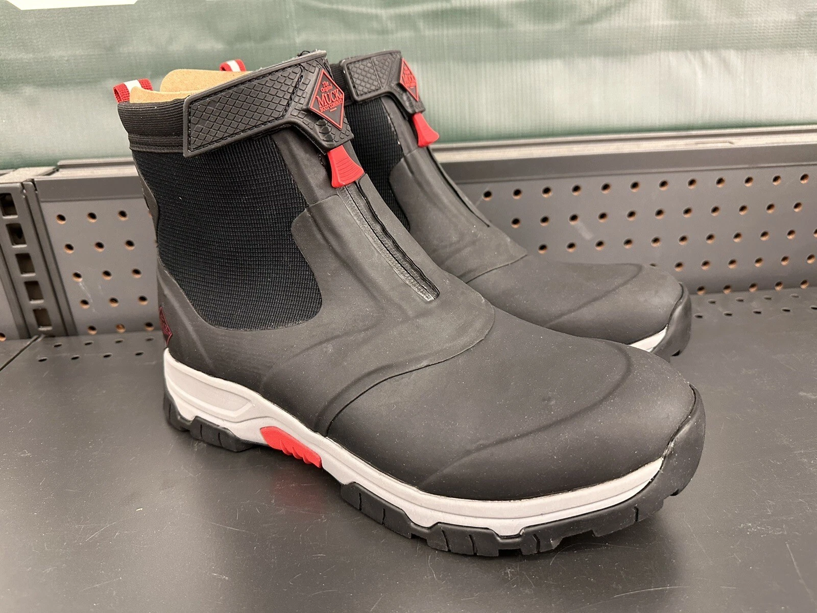 Muck Apex Mid Zip Men’s Waterproof Winter Rain Mud Boots Size 14