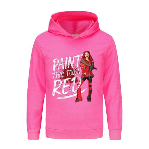 Descendants 4 Girls' Hoodie Set for 5-13 Years, Boys' Pure Cotton Hoodie+Pants - Picture 26 of 28