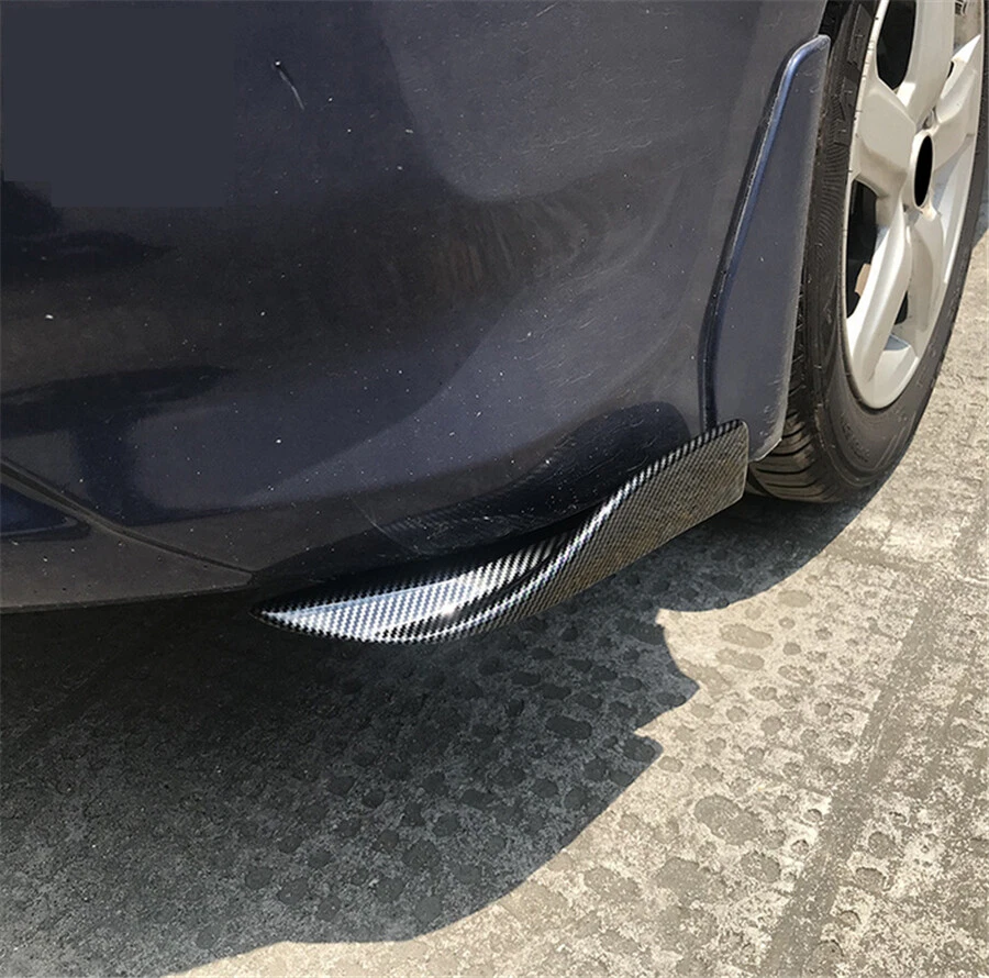 Car Body Kit Bumper Spoiler Rear Lip Splitter Wrap Angle Protector Accessories - Image 4 of 4