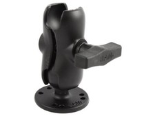 RAM Double Socket Short Arm with 2.5" Round AMPS Base  1.5" Ball