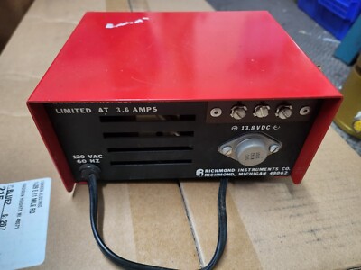 Richmond Instrument 3000 E.C.R Electronically Regulated CURRENT 120 VAC 