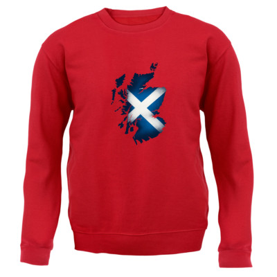 Schottland Flagge Overlay - Erwachsenen Hoodie/Pullover - schottische Flaggen SNP Capital Love