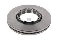 10.34104 Bremsscheibe Passend FüR Daf, Koegel, Saf, Scania