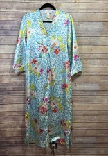 Oscar De La Renta Pink Label  Floral Kaftan Robe Small