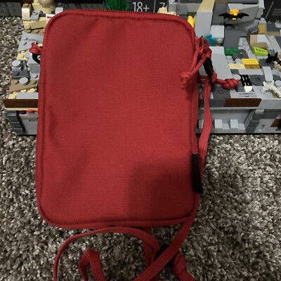 Supreme Utility Pouch Red Nylon Cordura SS/2019 Shoulder Bag