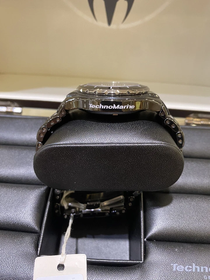 TechnoMarine Reloj Cerámica Negra Hecho en Suiza!!! Foto 4 de 4