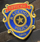 RESIDENT EVIL ZOMBIE OUTBREAK RACCOON CITY POLICE DEPARTMENT RPD OFFICER PATCH-A