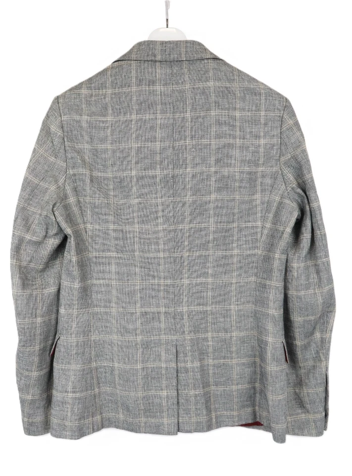 Blazer ANTONY MORATO Colección Formal Anika Calce Ajustado Para Hombre PEQUEÑO Mezcla de Lino Foto 2 de 4