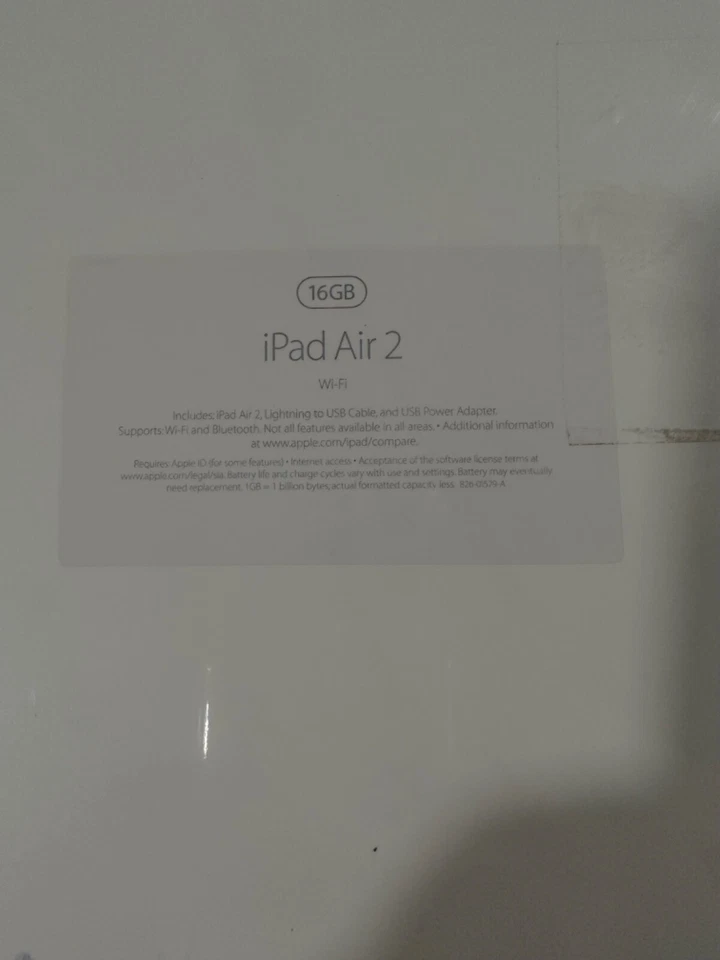 Apple iPad Air 2, 16GB, Wi-Fi, 9.7in - Gold - A1566 Brand New Sealed MH0W2LL/A - Image 2 of 4