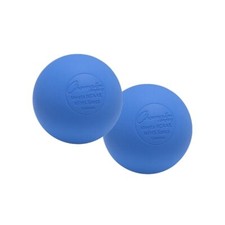 Champion Sports 2 Pack Official Rubber Lacrosse Balls NFHS  NCAA Approved, Blue