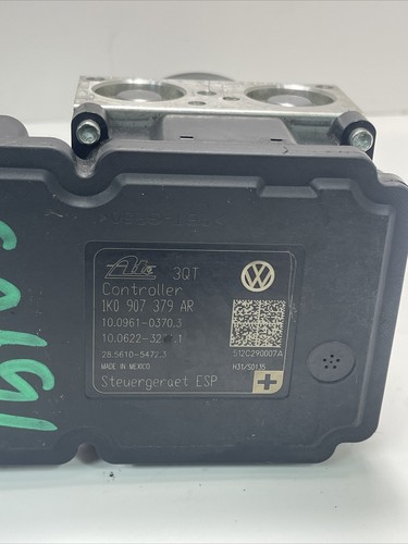 2013 Volkswagen Jetta 2.5L ABS Antilock Brake pump module OEM 1K0 614 517 BT - Picture 7 of 8