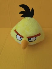 Angry Birds Plush Yellow Bird Stuffed Animal 6" Rovio Toy Factory 2024