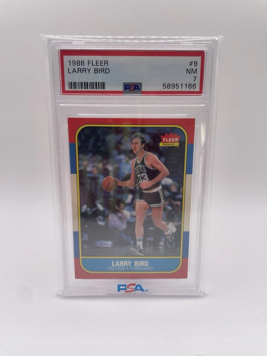 Fleer Larry Bird Basketball 1986-87 Season Sports Trading Cards 
