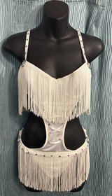 Victoria&rsquo;s Secret SEXY LITTLE THINGS White Fringe Cowgirl Outfit Size M