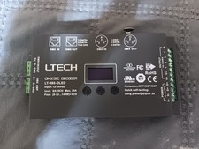 LTECH DMX Decoder LT-995-OLED 5 Channel RDM Photometric Isolation
