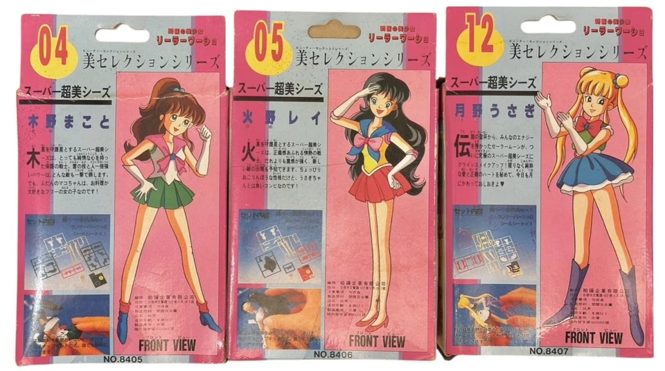 Kit Modelo Sansce Juguete Vintage Años 90 Sailor Moon Beauty Girls (Múltiples Opciones) Foto 2 de 4