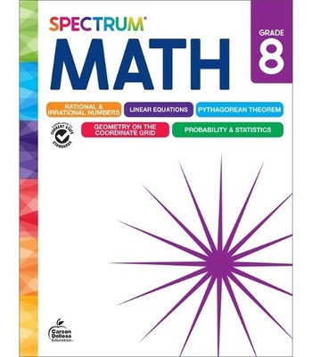 Elise Craver Carson Dellosa Education Sp Spectrum Math Workbook, G (Taschenbuch)